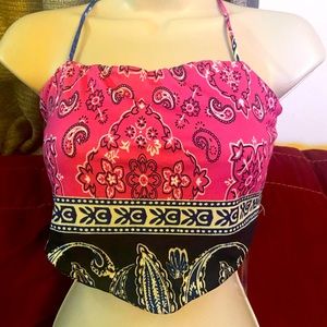 Bandana crop top